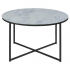 Smuk Table Basse Ø 80 cm Saga Marbre Blanc