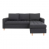 House Collection Hoekbank Petter Wisselbare Hoek Donker Grijs