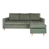 House Collection Ribstof Hoekbank Petter Wisselbare Hoek Donker Groen
