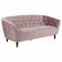 Smuk Samt 3-Sitzer Sofa Salem Rosa