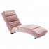 Smuk Velours Chaise Longue Kaoni Rose