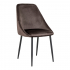 House Collection Velvet Eetkamerstoel Britta Grijsbruin 