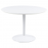 Smuk Eettafel Ø 110 cm Lathan Wit