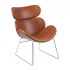 Smuk Sessel Rhys Cognac