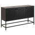 Smuk Dressoir Davian Zwart 125 x 40 x 75 cm