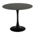 Smuk Eettafel Ø 90 cm Jayden Keramiek Zwart