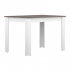Interia Esstisch 110 cm Kara Weiß - Beton