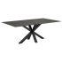 Smuk Eettafel 200 cm Kesia Keramiek Zwart