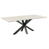 Smuk Eettafel 200 cm Kesia Keramiek Grijs