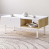 Casa Olive Salontafel 90 cm Sofia Wit
