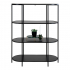 House Collection Stellingkast Dina Zwart Ovaal