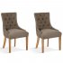Stozy Eetkamerstoel Dallas Taupe - 2 Stuks