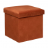 Eazy Living Pouf + Aufbewahrungsbox Vienne Orange