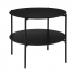 Eazy Living Salontafel Ø 63 cm Gard Zwart