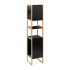 Eazy Living Badezimmer Hochschrank Baptiste Schwarz
