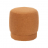 Eazy Living Bouclé Pouf Ø 39 cm Adeline Orange