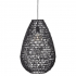 Eazy Living Lampe à Suspension Ø 38 cm Ina Noir