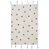 Nattiot Vloerkleed 100 cm x 150 cm Nümi Zwart