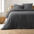Bettdeckenbezug Uni Grey 260 cm x 240 cm
