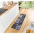 Zala Living Teppich Läufer 50 cm x 150 cm Dinner Grau