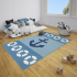 Hanse Home Teppich 120 cm x 170 cm Anker Blau