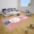 Hanse Home Teppich 120 cm x 170 cm Kaninchen Roza