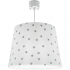 Dalber Lampe à Suspension Ø 33 cm Star Light Blanc - Glow in the Dark