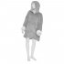 Eazy Living Kapuzenpulli Flanell S-M Maryan Grau