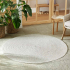 Northrugs Tapis Ø 150 cm Braided Trenzado Gris Clair