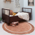 Ruxy Vloerkleed Ø 110 cm Olivia Oud Roze