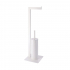 Lamento Toiletrolhouder Met Borstel Marie Wit