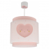 Dalber Lampe à Suspension Baby Dreams Heart Rose - Glow in the Dark