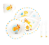 Baninni Eet Set PP BN240 Giraf