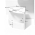 Baninni Tafel met 4 Stoelen voor Kinderen Cloudy Wit