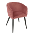 Eazy Living Chaise de Salle à Manger Aldo Rose