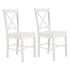 Lieko Esszimmerstuhl Alba Weiß - 2 Stück