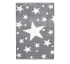 Livone Tapis Happy Rugs Stars Gris - Blanc 160 cm x 230 cm