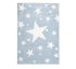 Livone Tapis Happy Rugs Stars Bleu - Blanc 160 cm x 230 cm