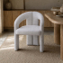 Milton & Oldbrook Chaise de Salle à Manger Namur Blanc