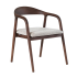 Milton & Oldbrook Eetkamerstoel Segovia Walnoot