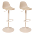 Eazy Living Barkruk Marion Beige - 2 Stuks