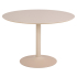 Smuk Eettafel Ø 110 cm Lathan Beige