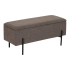 House Collection Bouclette Banc de Rangement Ylwa Brun
