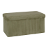Eazy Living Pouf + Boîte de Rangement Calie Vert