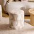 Eazy Living Pouf Ø 36 cm Celestin Sable