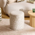 Eazy Living Pouf Ø 36 cm Celestin Beige
