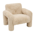 Eazy Living Fluffy Fauteuil Aélis Beige