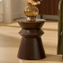 Eazy Living Totem Bijzettafel Ø 35,5 cm Mahault Bruin