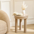 Eazy Living Bijzettafel Ø 40 cm Joachim Beige