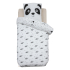 Eazy Living Housse de Couette Panda 140 cm x 200 cm